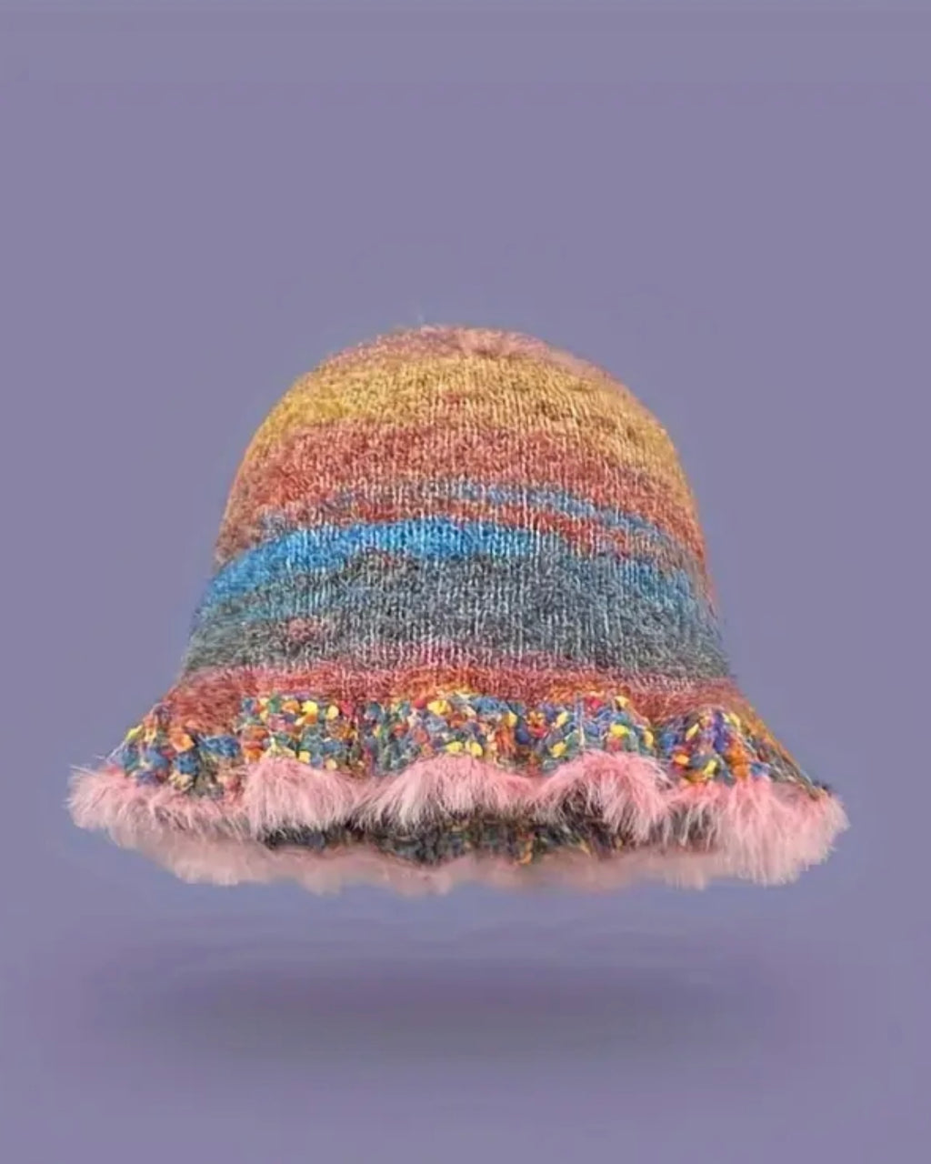 Boho Style Acrylic Bucket Hat