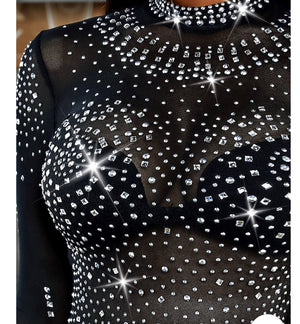 Blinged Body Suit