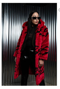Azalea Wang All Over Faux Fur Coat